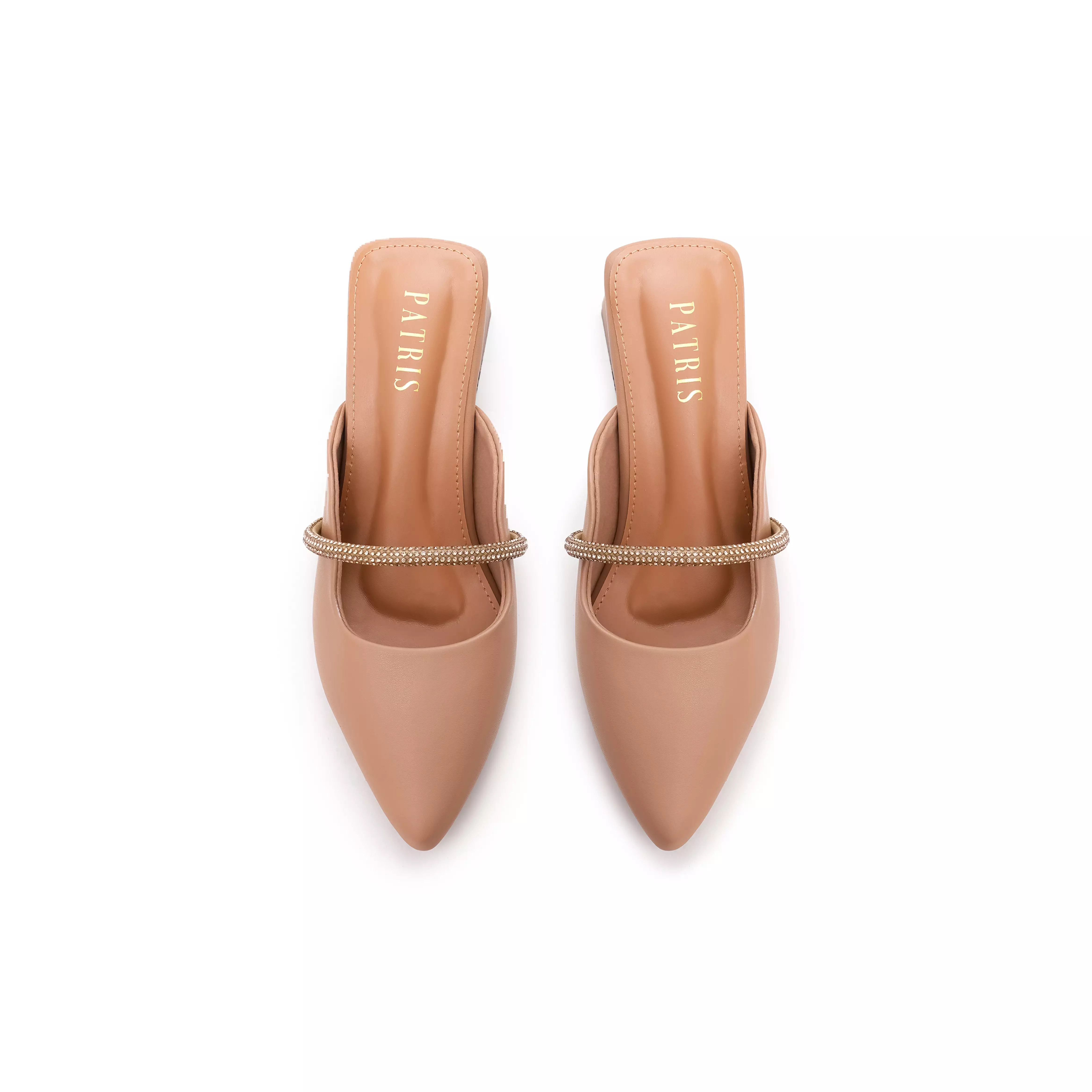 PATRIS Trista Mules Heels Wanita 7 cm