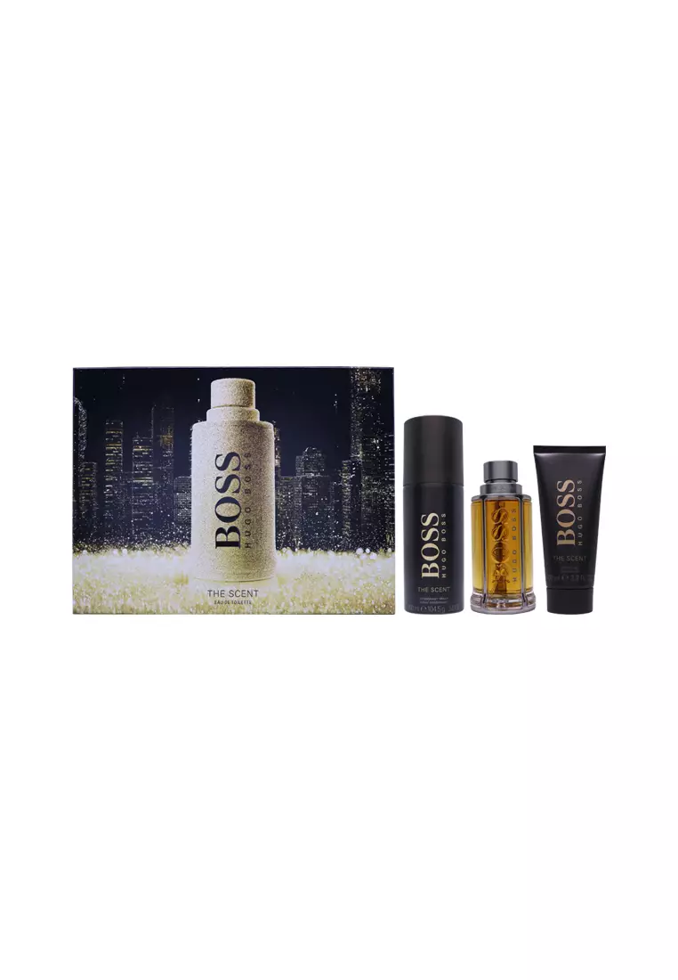 Hugo Boss Boss The Scent Man (Gift Set B) 100 ML + 150 ML + 100 ML