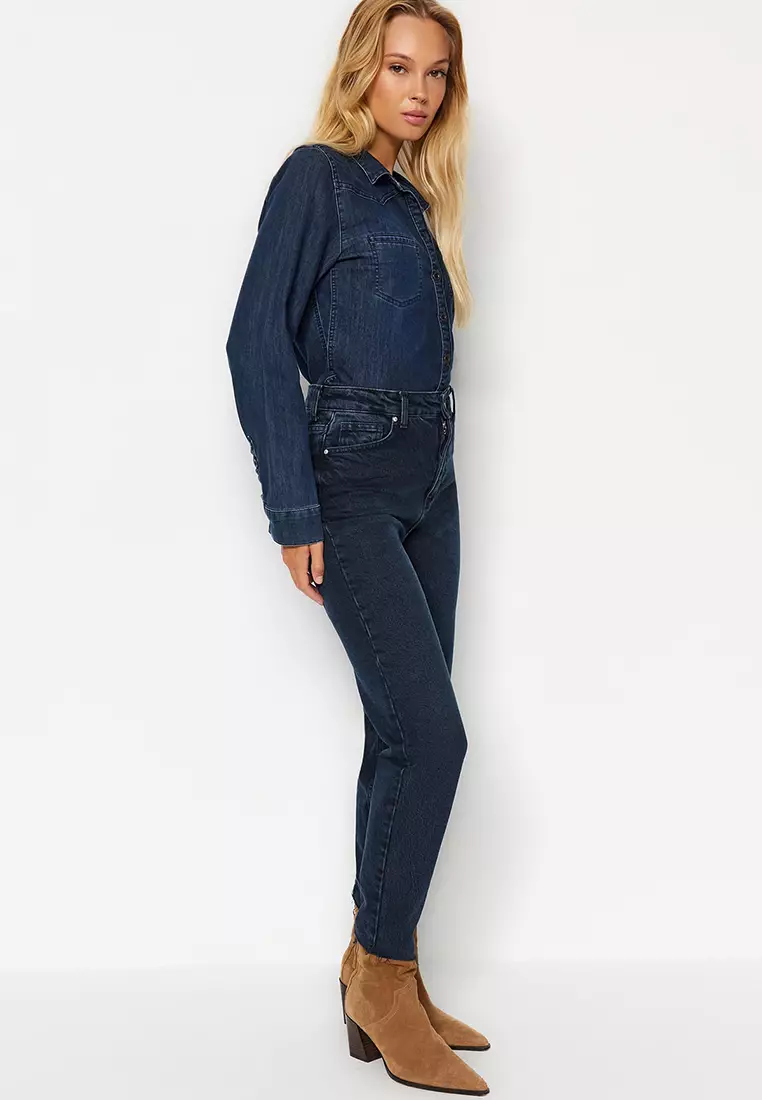 High Waist Mom Jeans