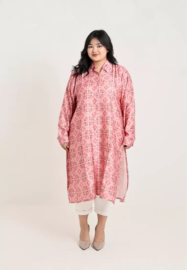 Plus Size Tunik Estelle Vol 3 Pink