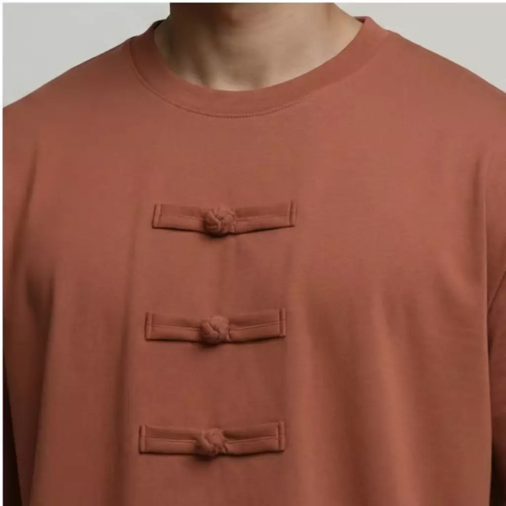 THIRDDAY Kaos Oversize Cheong Sam Imlek Sincia Hybrid Cotton 240gsm arabian spice MTZ01