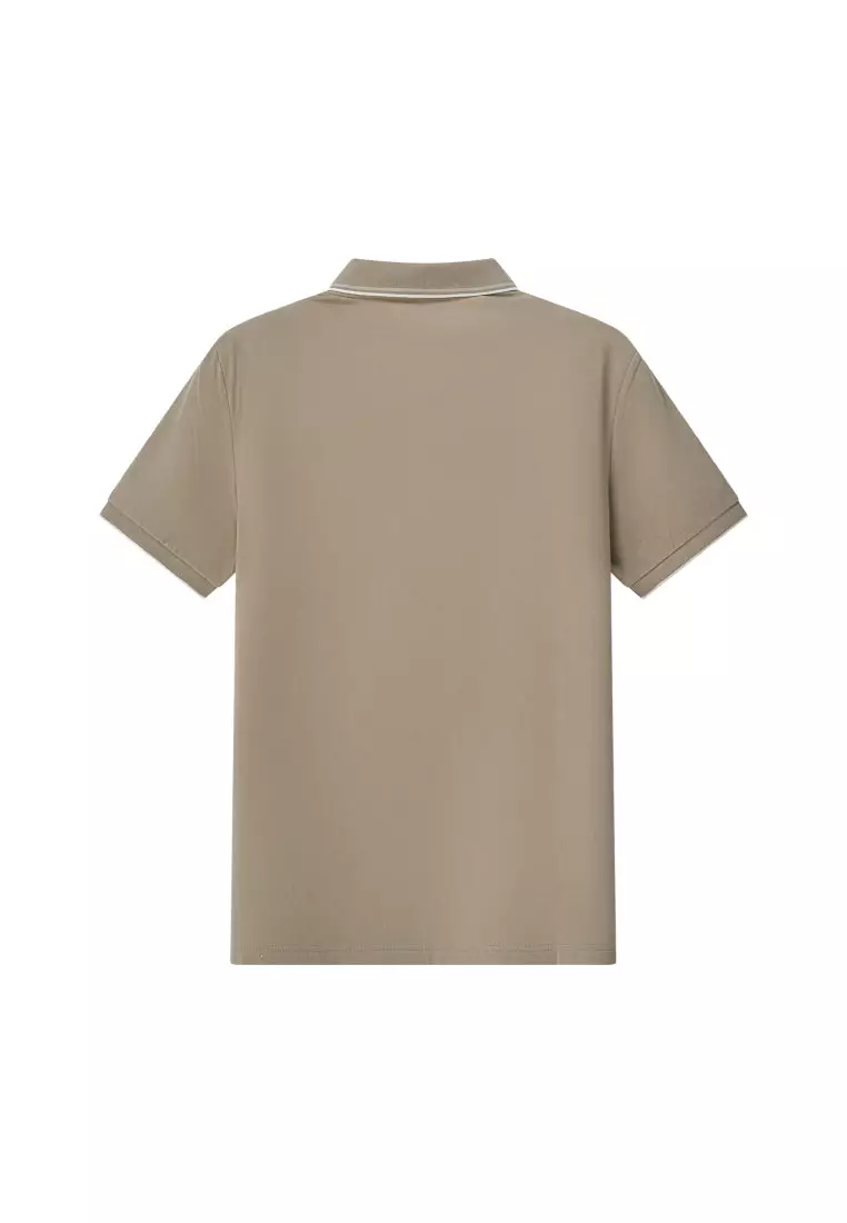 Men's Cotton Lycra Short Sleeve Slim Polo 01015018