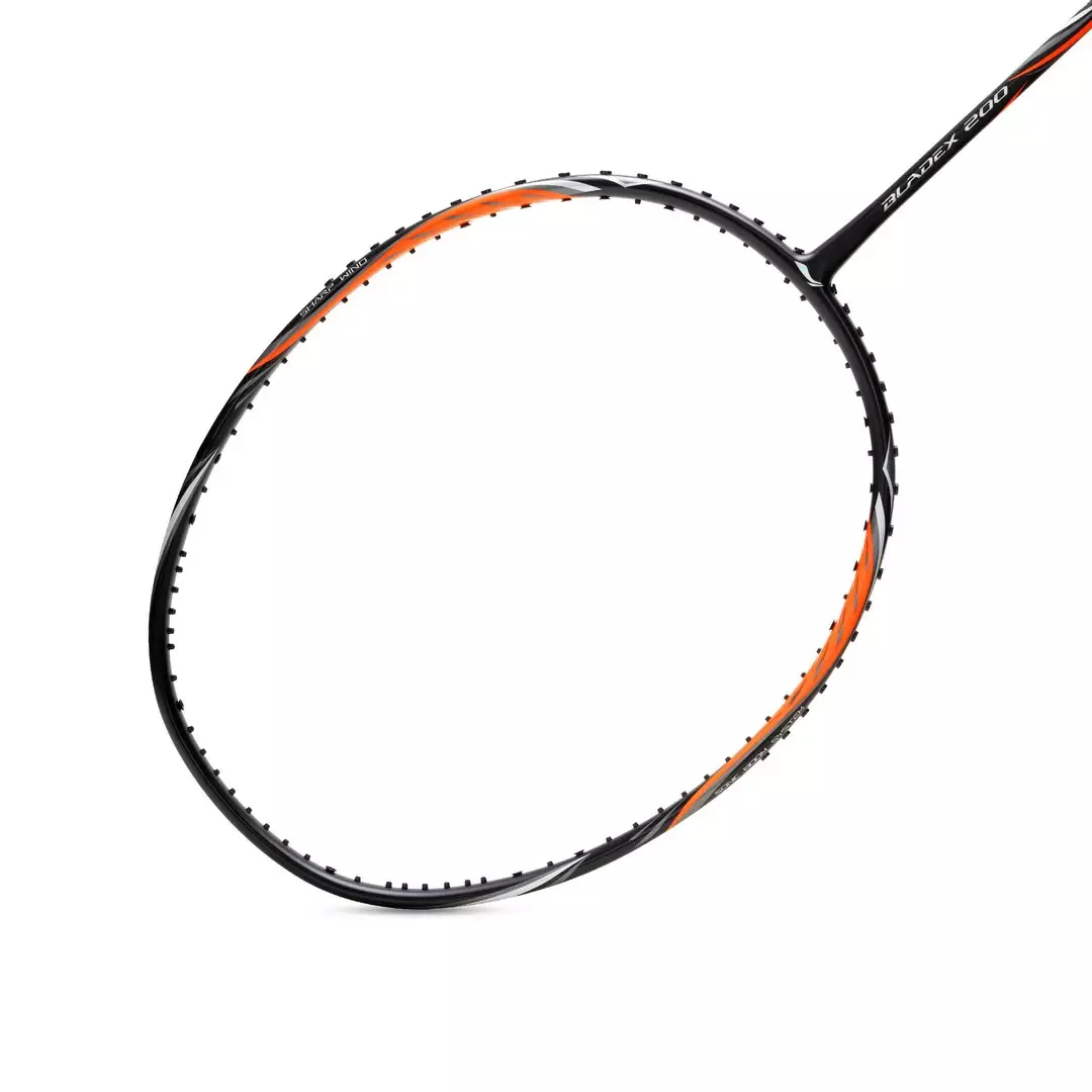 Li-Ning Badminton Racket Bladex 200R - 4U Black/Orange AYPS215-1