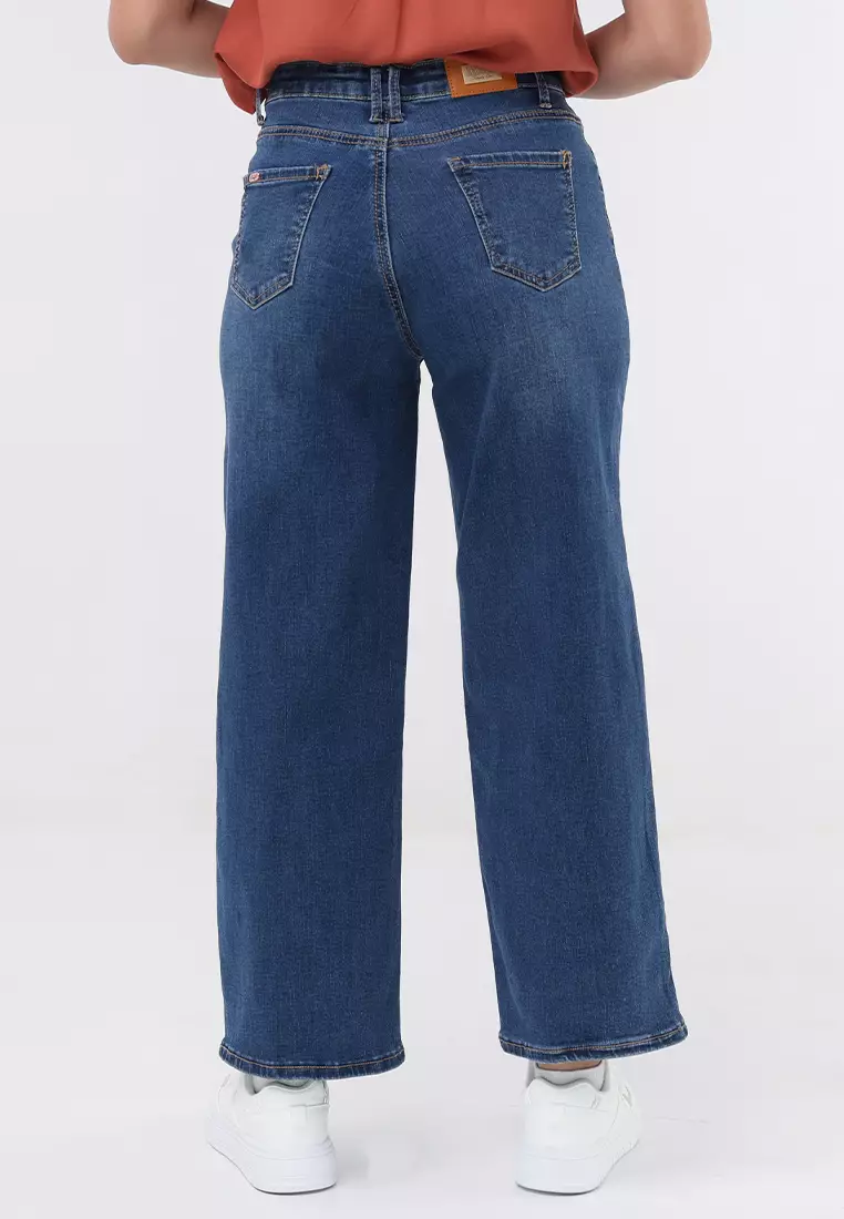 Denim Wide Leg Ladies Jeans