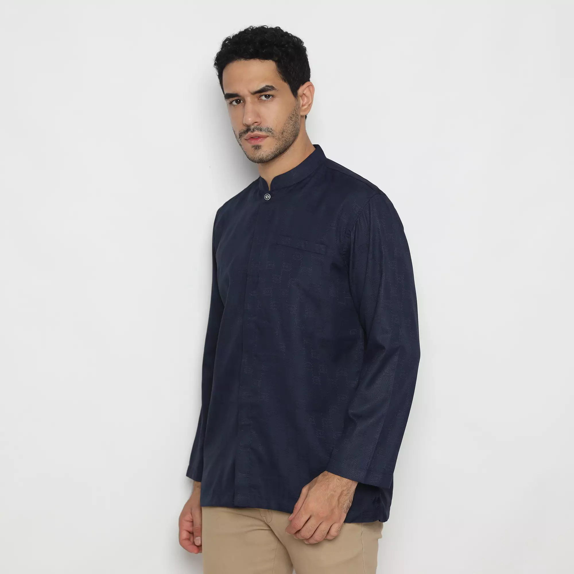 Platini Kemeja Koko Pria Lengan Panjang Katun 961262