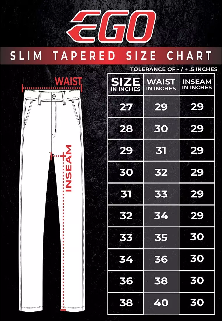 Formal Pants Slim Tapered