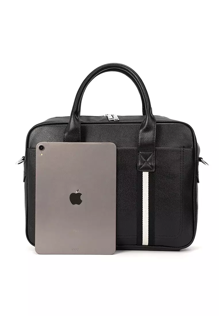 Buy Lara Men's Leather Laptop Bag Briefcase Business Handbag