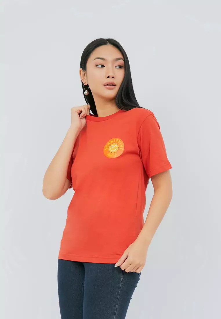 RBJ Ladies T-Shirt Cotton Combed Wanita 207280018