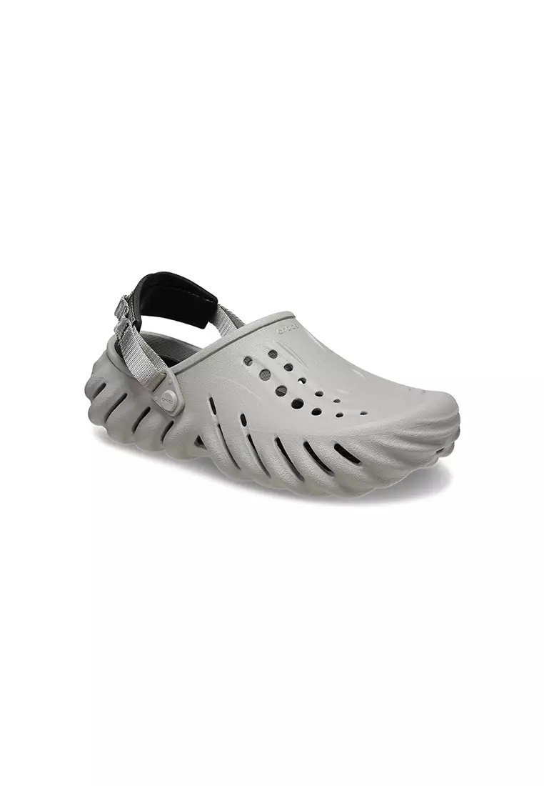 Discount on Crocs  shoes - SKU: Echo Clog In Elephant