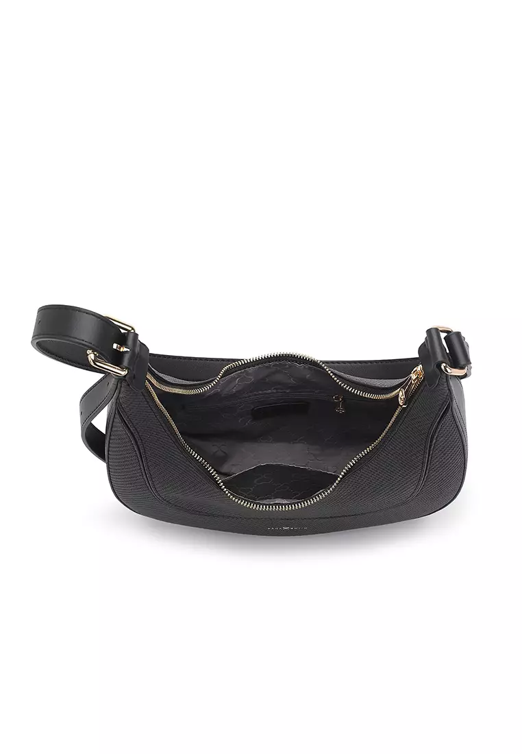 Women's Sling Bag / Crossbody Bag - Black