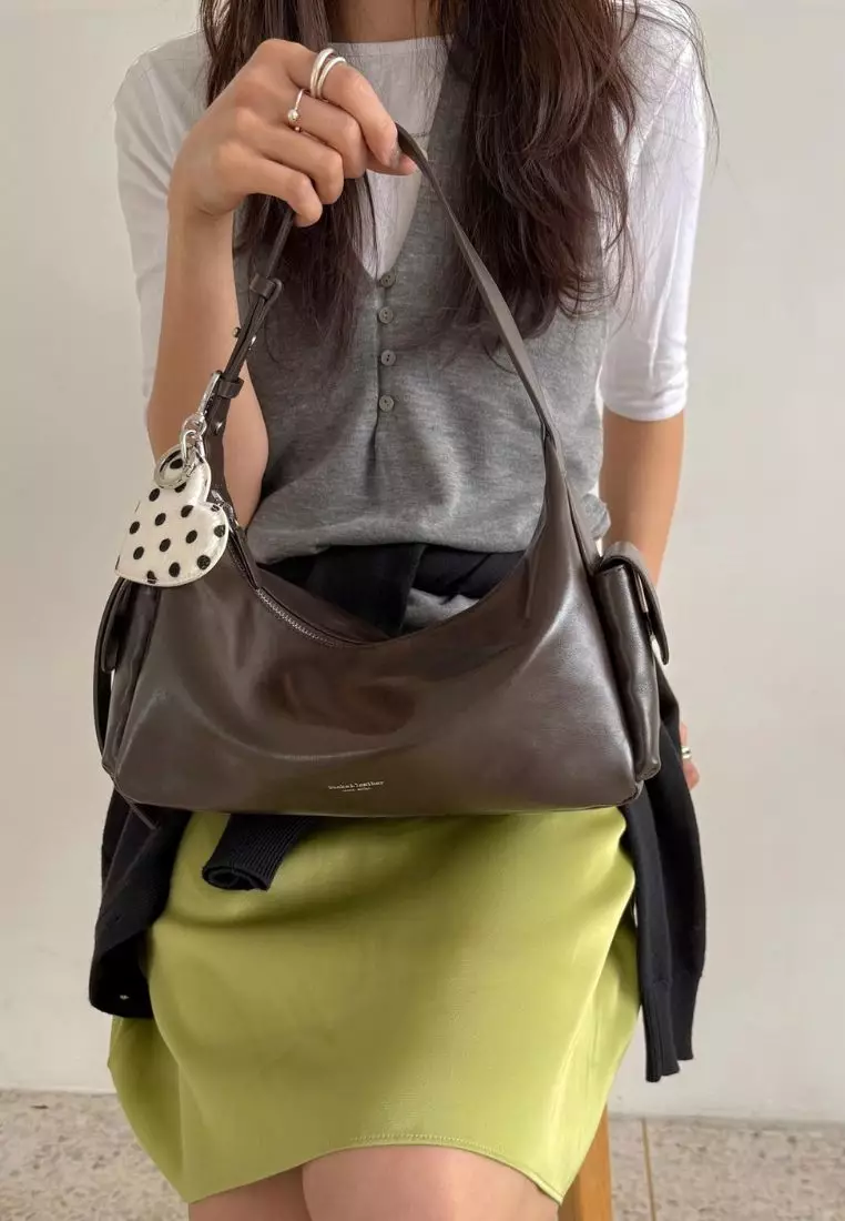 Double Pocket Pull-Up Dark Brown