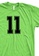 MRL Prints green Number Shirt 11 T-Shirt Customized Jersey 55B8AAA6A4F3A6GS_2