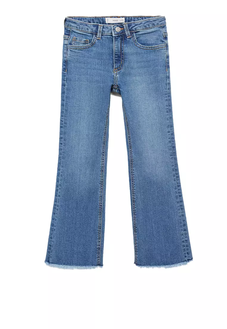 Buy MANGO KIDS Frayed Low-Rise Skinny Jeans 2025 Online ZALORA