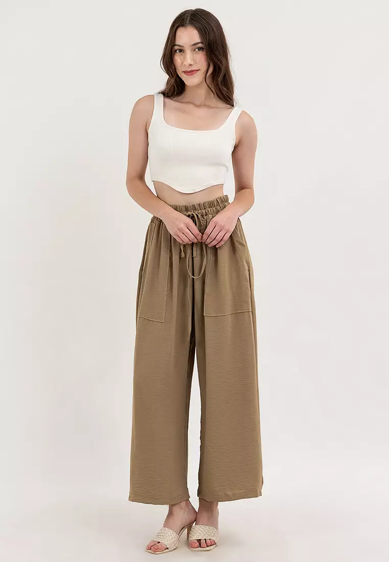 Nikki Drawstring Square Pants