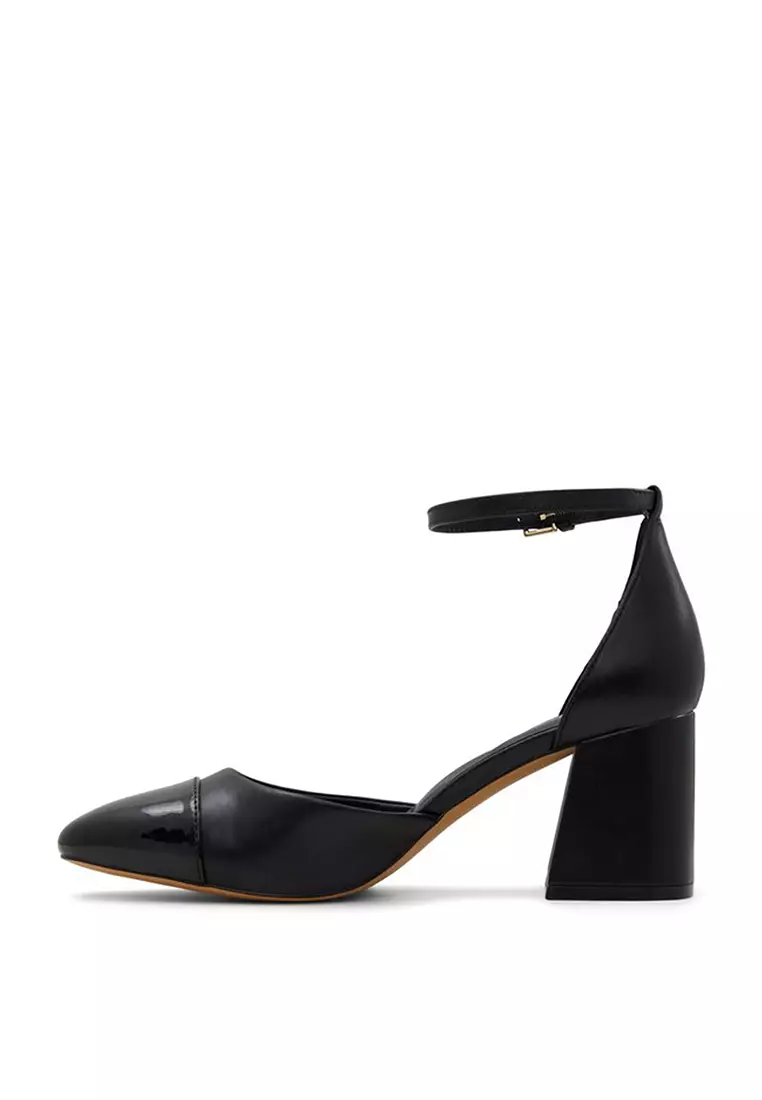 Silvana Ankle Strap Block Heels