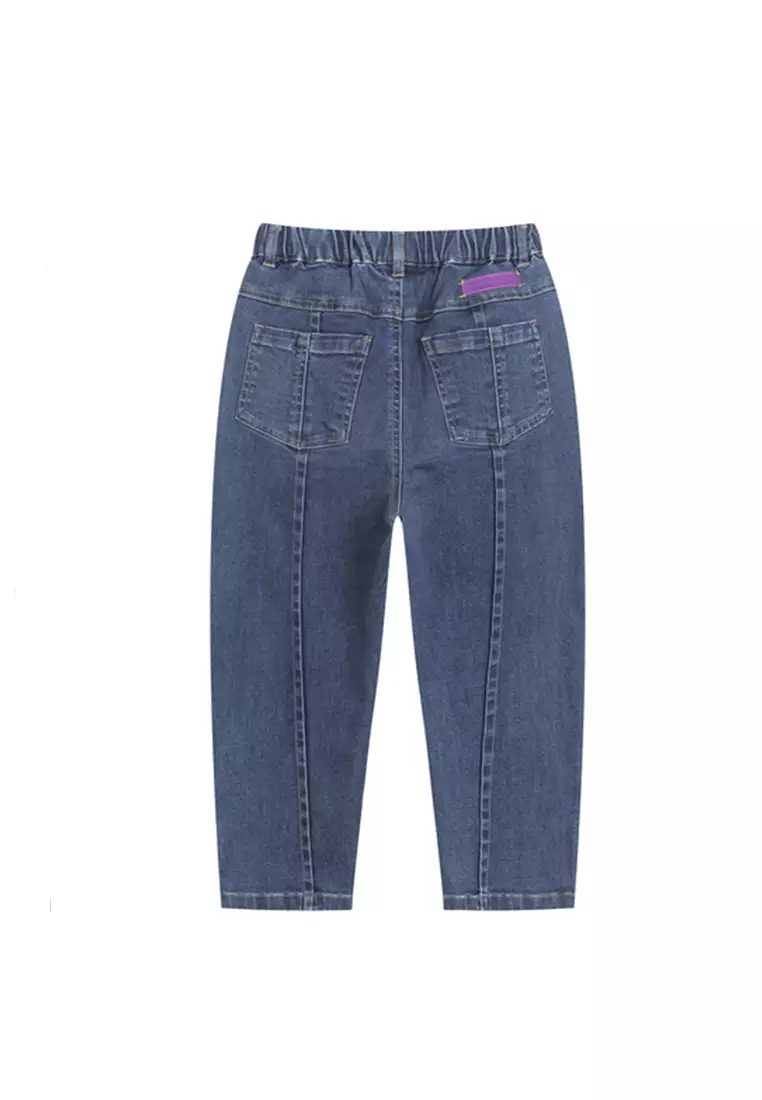 Buy Denim Jeams With Faded Side Design 2025 Online ZALORA