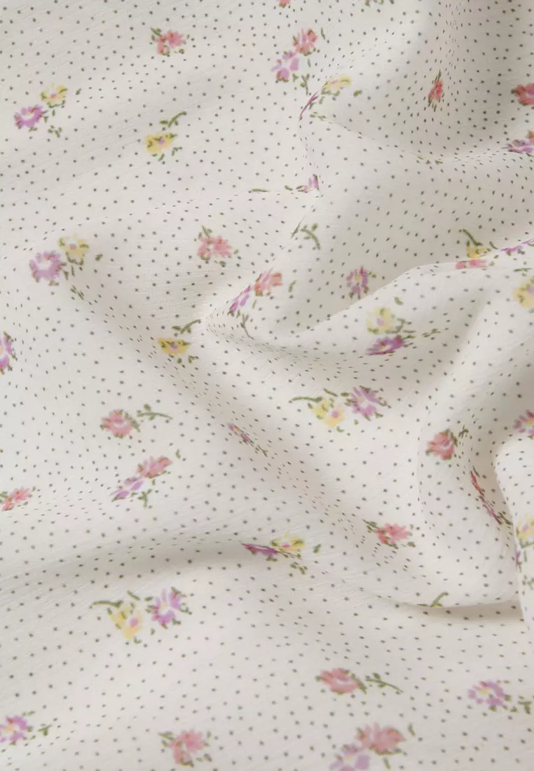 Etta Floral Pleated Dress