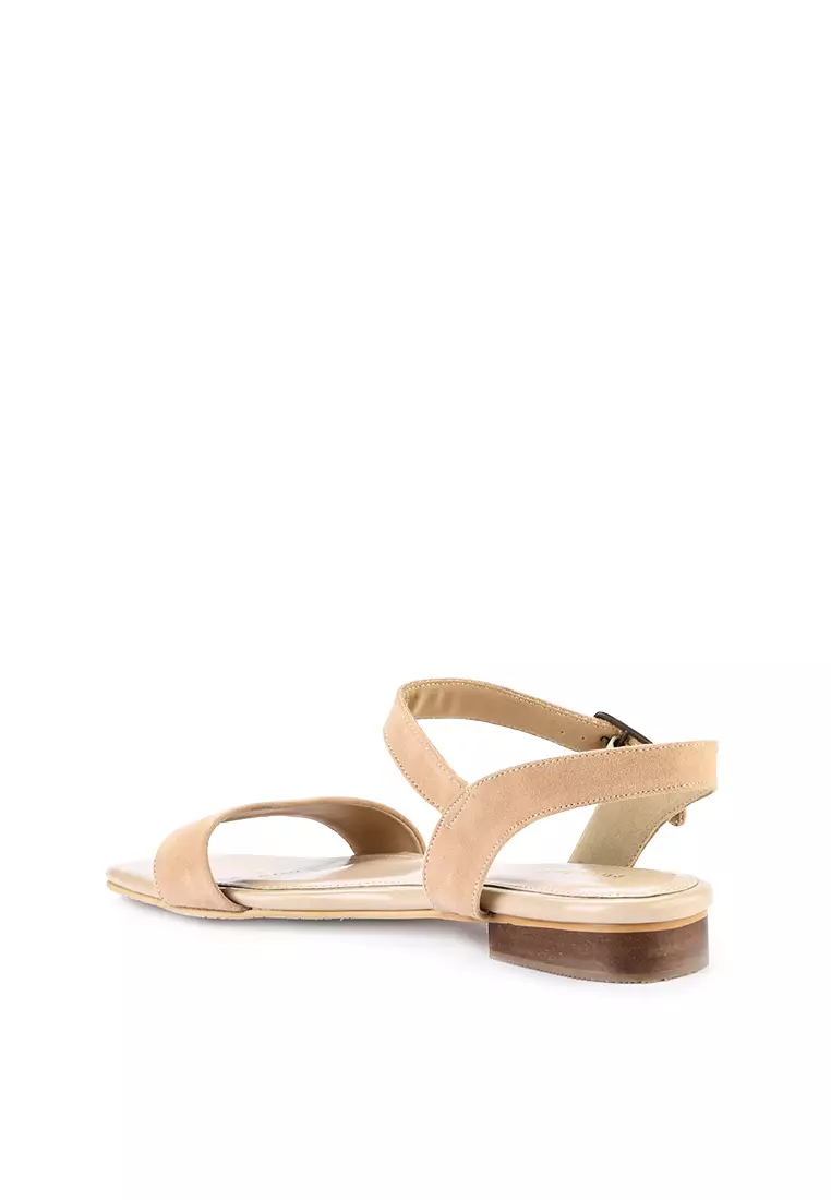 Mathilda Sandal wanita Flat Slip On