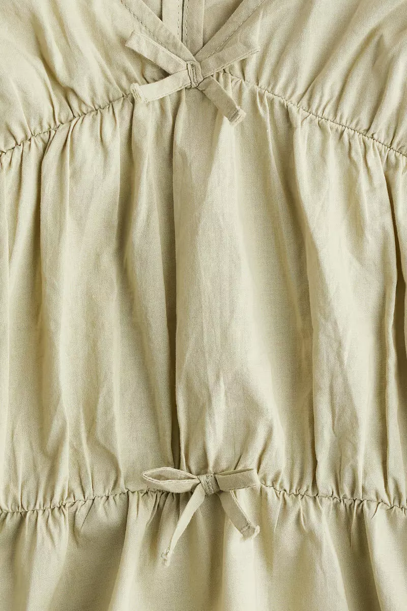 Peplum cotton blouse