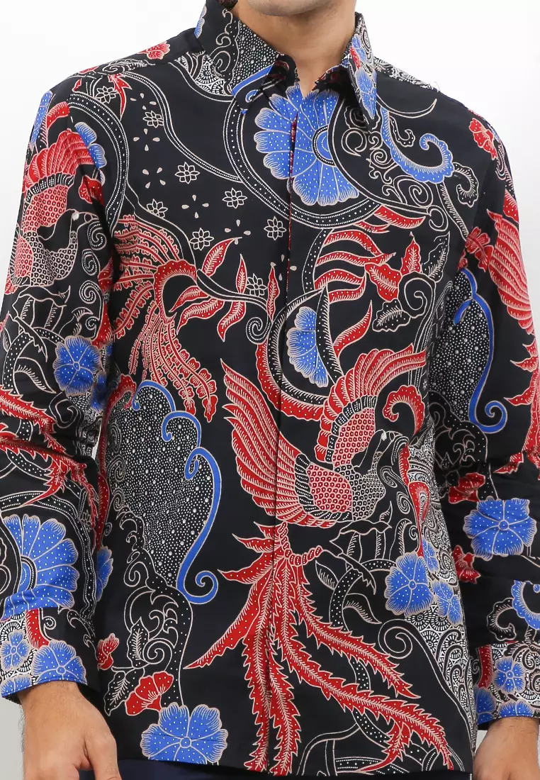 Kemeja Body Fit Batik Sekar Bengawan