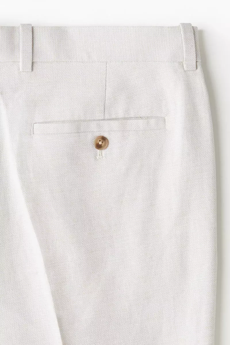 Regular Fit Lyocell-blend chino shorts