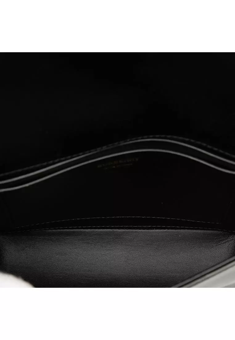 Pre-Loved Burberry Small Leather Grace Crossbody