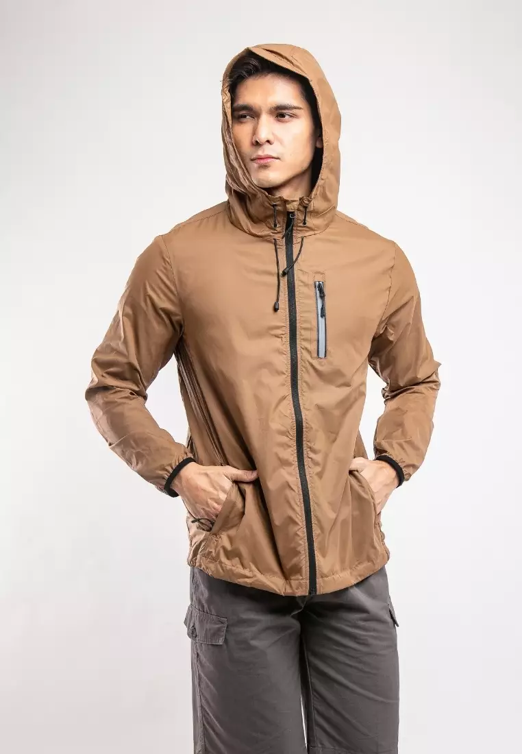 Forest Windbreaker Water Repellent Jacket - 30361-13Khaki