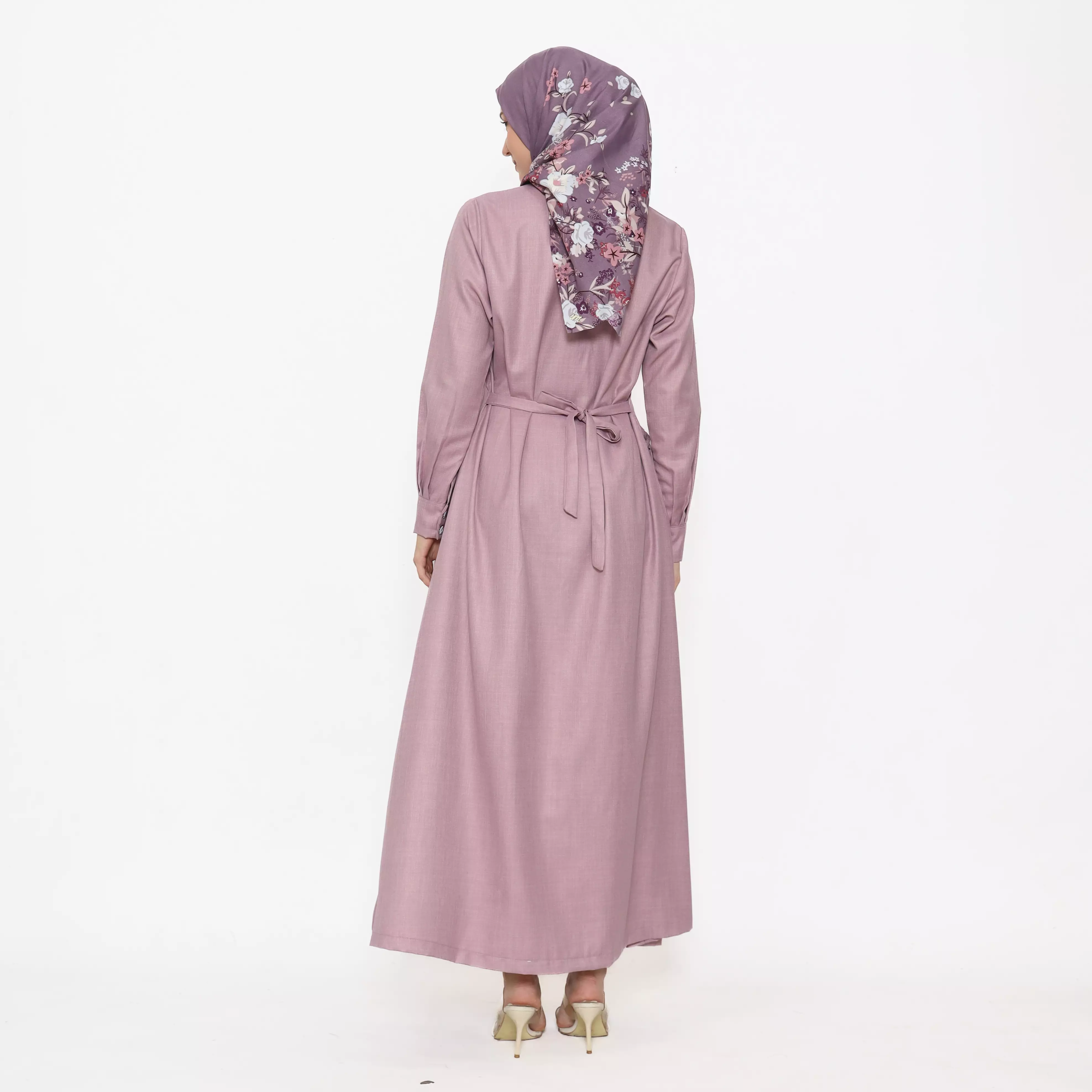 Gamis Sarimbit Wanita GMS 07 Mauve