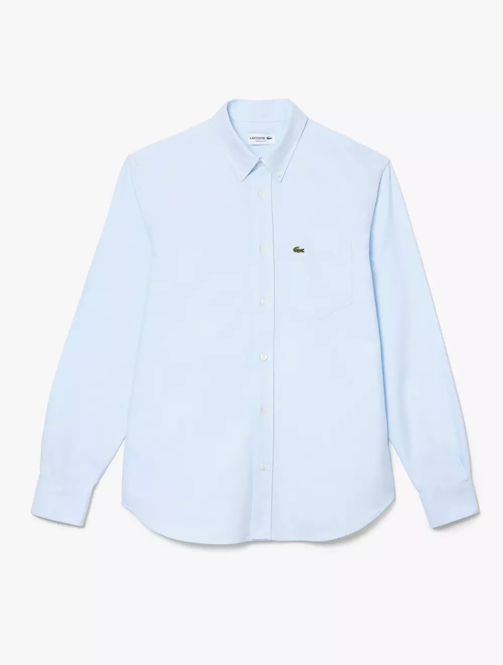 Regular Fit Short Sleeved Oxford Shirt - Blue