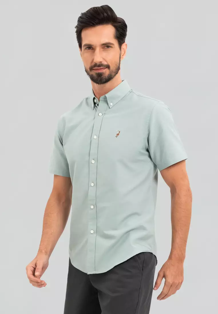 Polo Haus - Men’s Cotton Mix Signature Fit Short Sleeve MBSSVB008