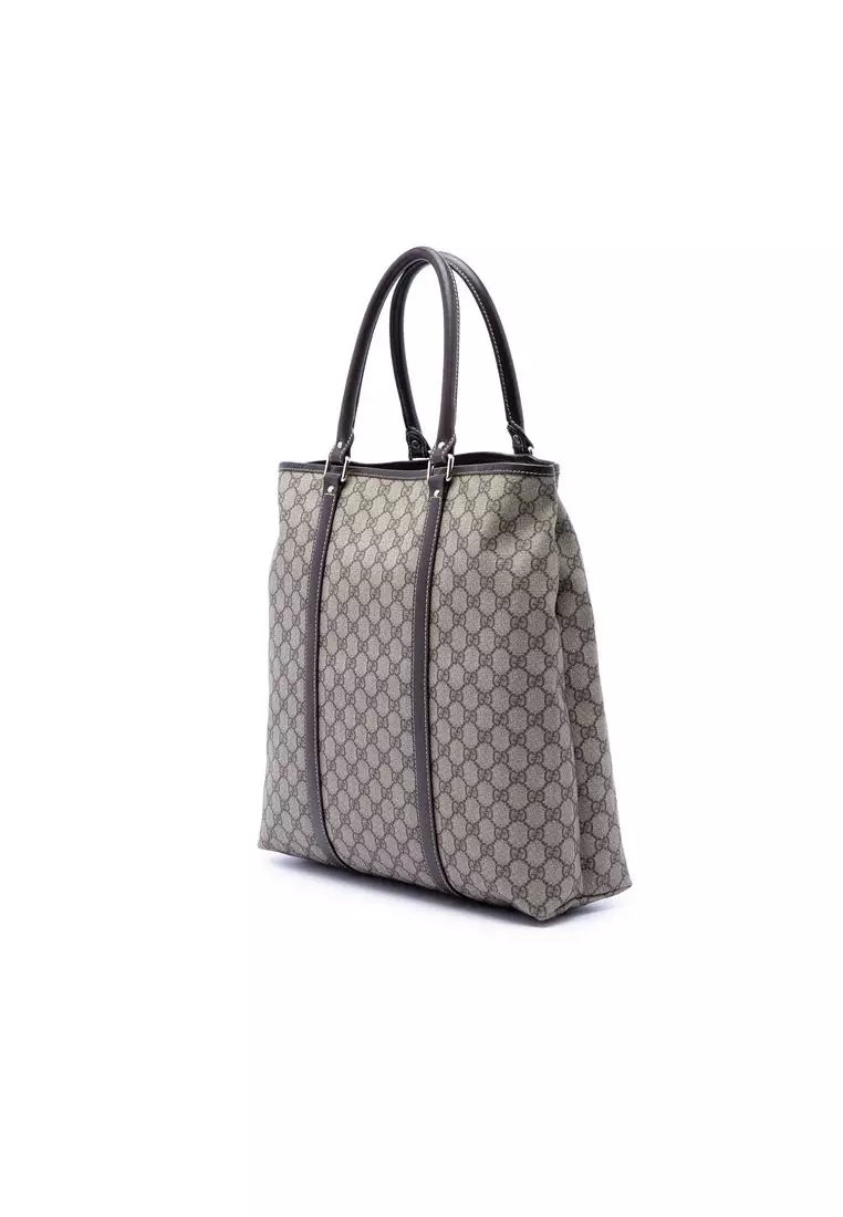 Pre-Loved Gucci Gg Supreme Joy Vertical Tote