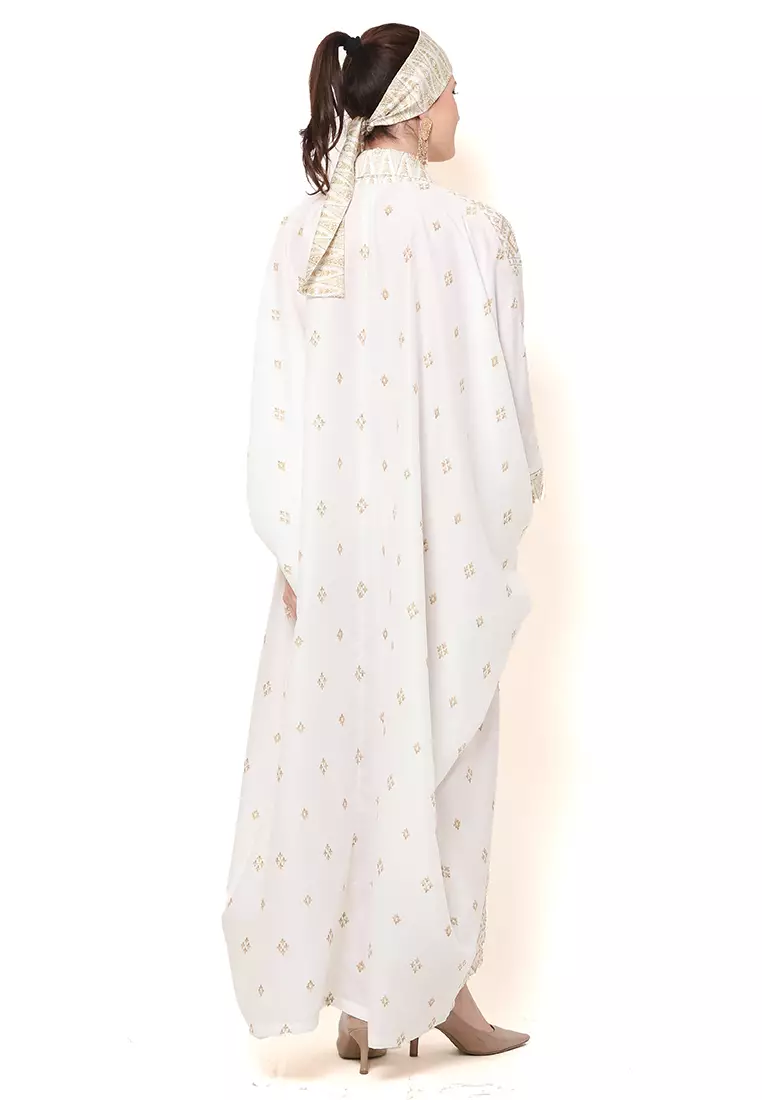 Kanzi Exclusive Long Sleeve Songket Kaftan