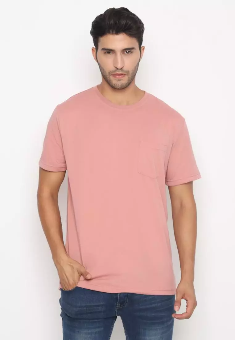 MATSUDA Kaos Polos Pocket T Shirt Cotton Chuo