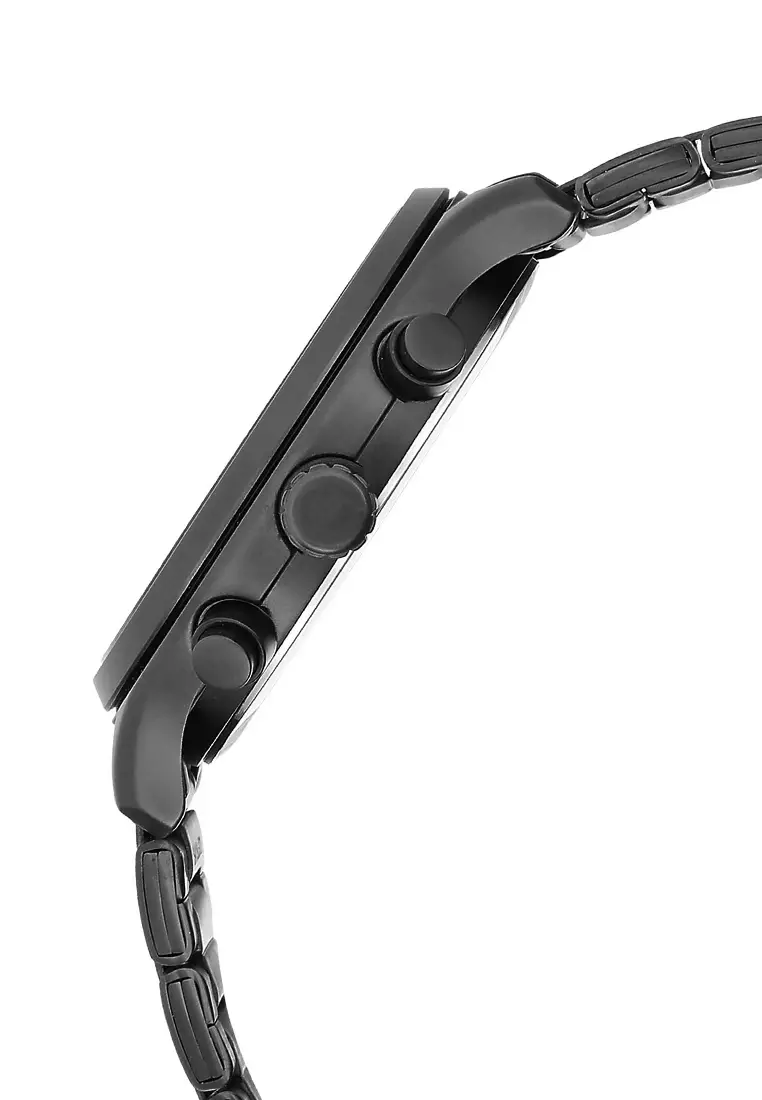 Titan Neo Black Stainless Steel Analog Quartz Watch For Men TTN1803NM01