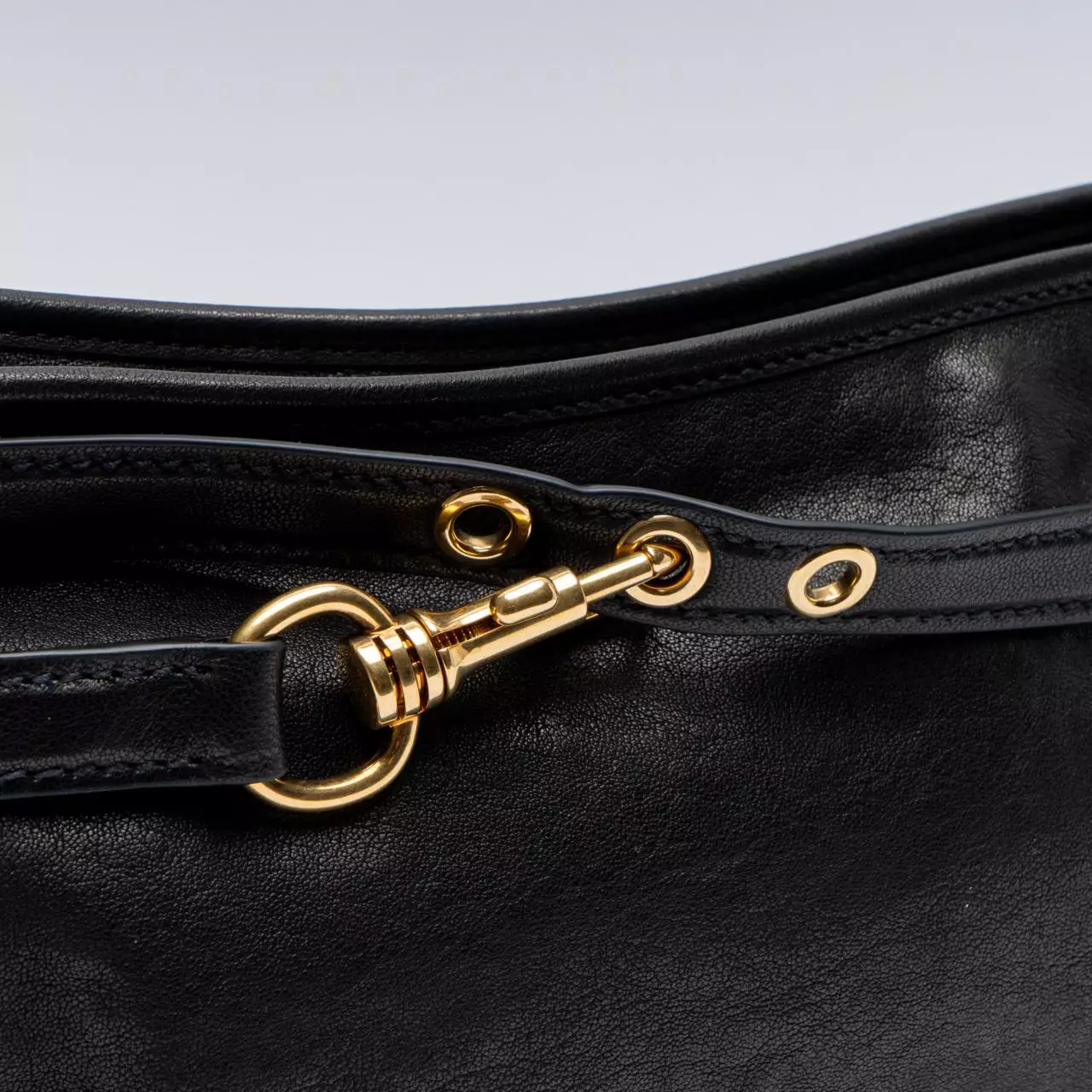 Aventure Medium Nappa Leather Bag Black