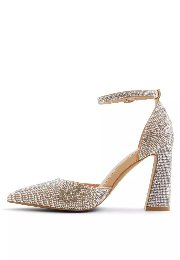 Joliie Ankle Strap Pump Heels