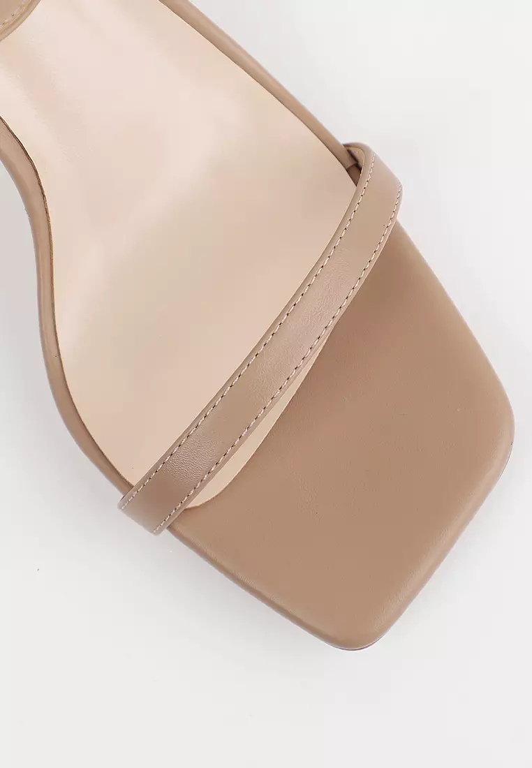 7CM Ankle Strap High Heel Sandals BY272-1