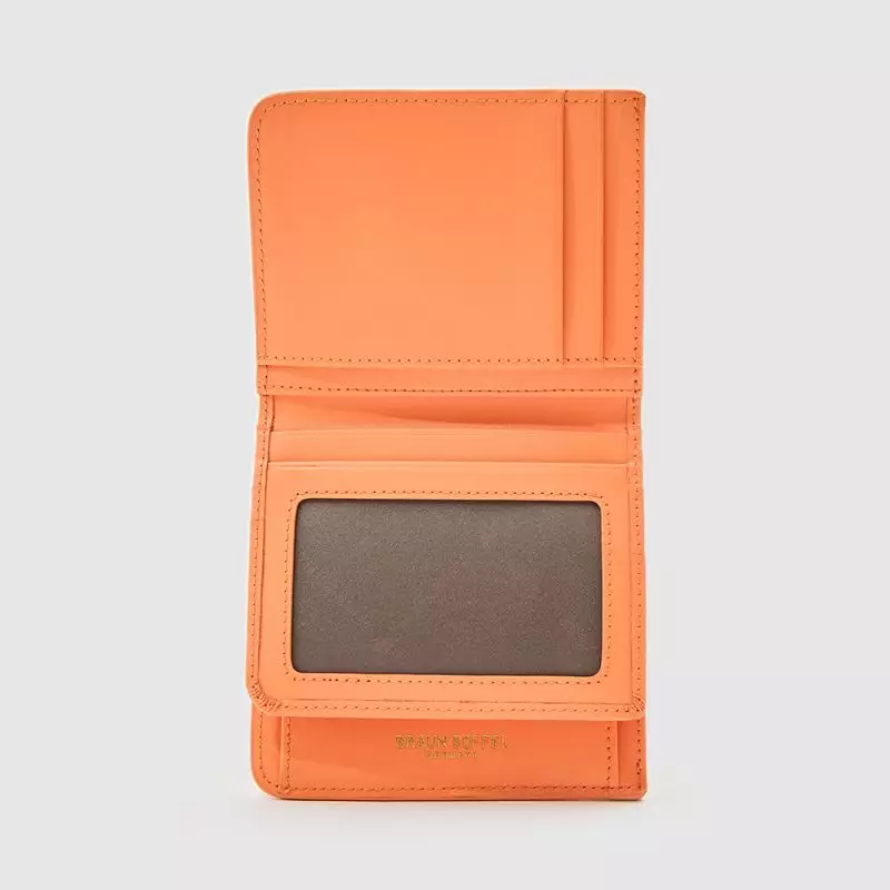 BRAUN BUFFEL NANA 2 FOLD CENTRE FLAP SMALL WALLET WITH COIN COMPARTMENT