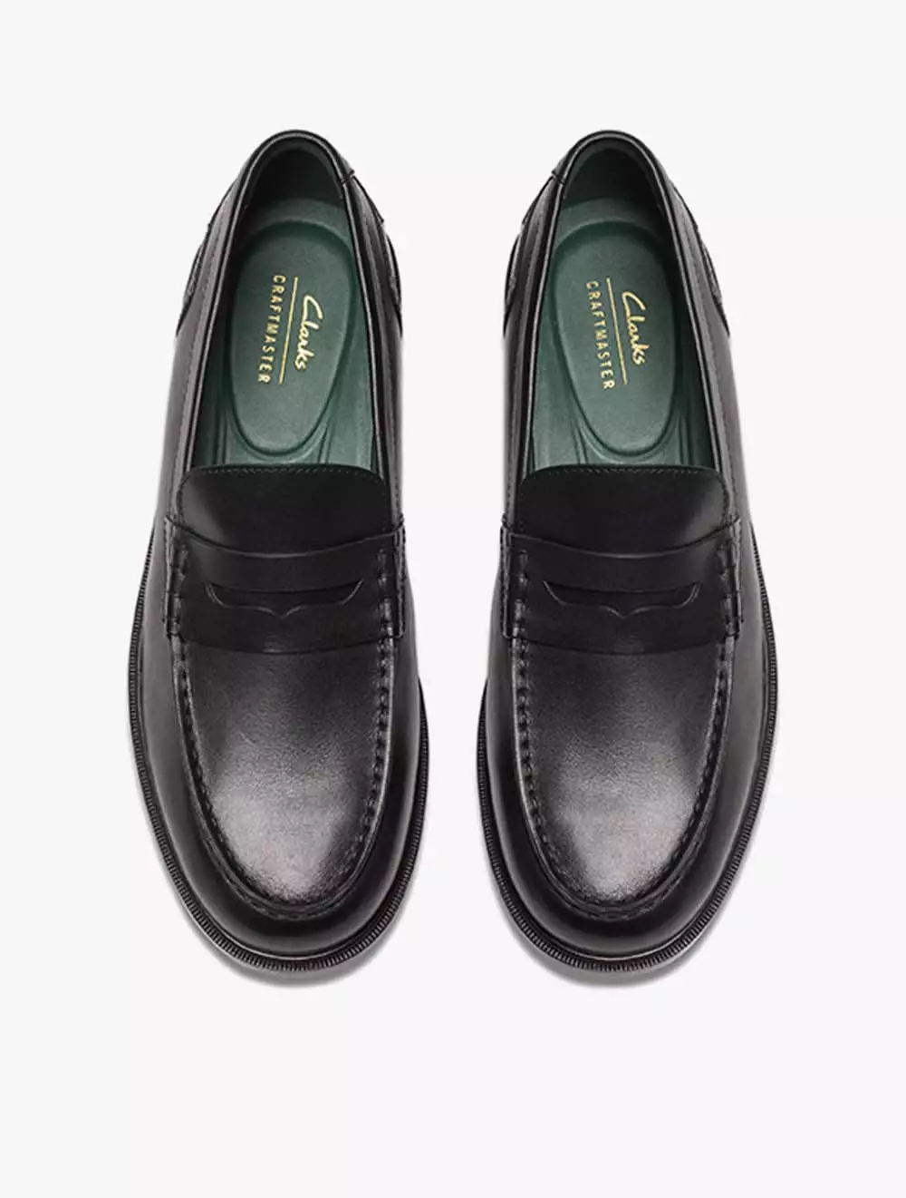 Clarks CraftJames Lo Black Leather