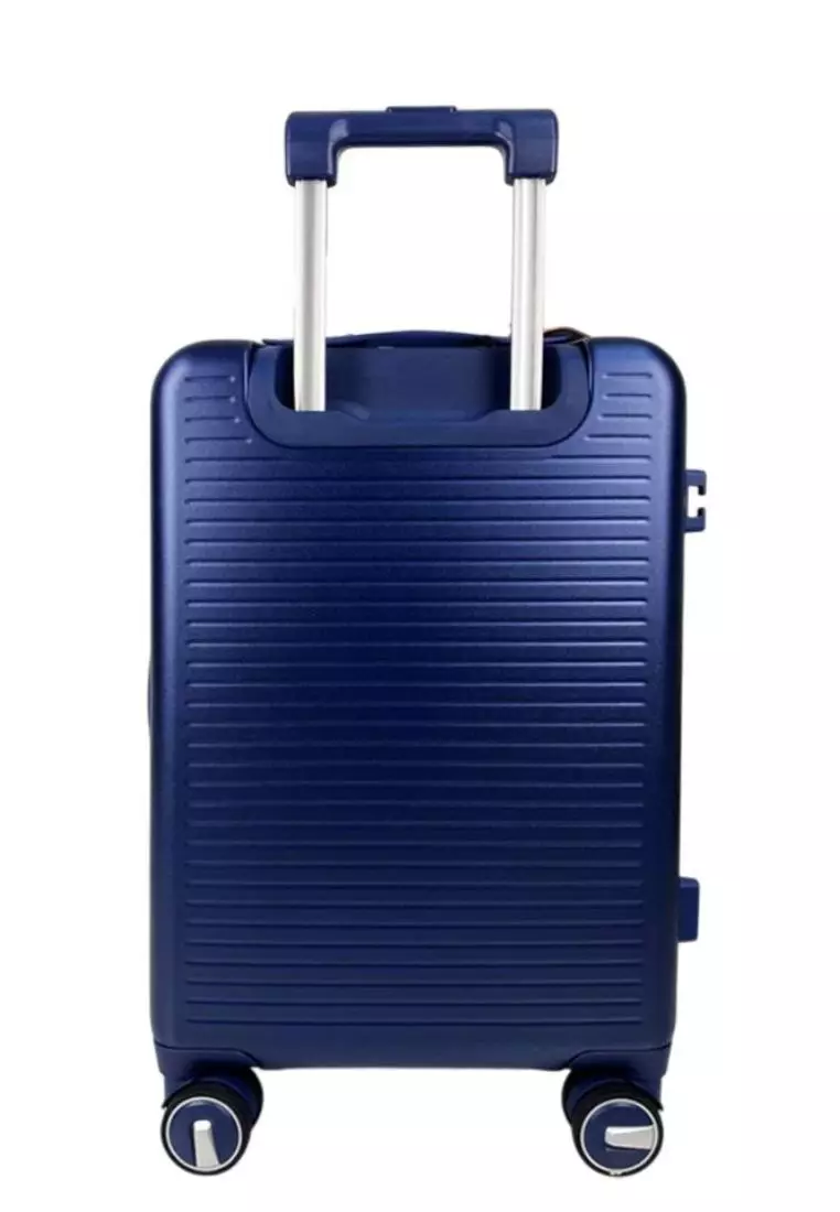 Giordano By Poly Pac 20" 24" 28" Luxe Style Front Opening Strong PC Expandable Travel Trolley Luggage Bags - GA8407-N