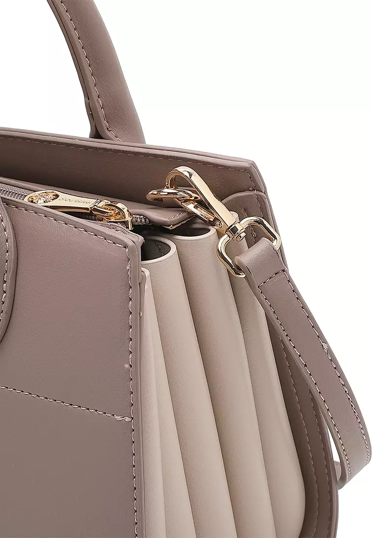 Women's Top Handle Bag / Sling Bag / Crossbody Bag - Old Rose