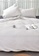 Milliot & Co. white Danyl Checked Super Single 4-pc Quilt Cover Set 862BFHL311B0C9GS_3