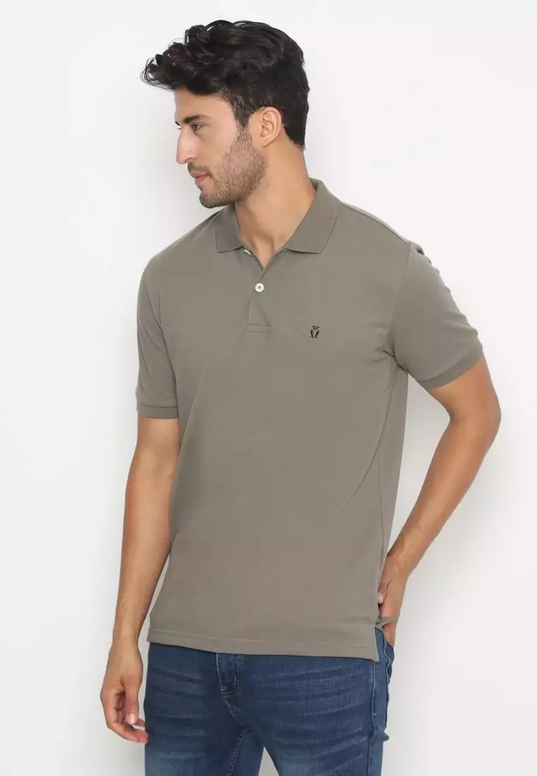 MATSUDA Kaos Polo Shirt Pria Kerah Kushima