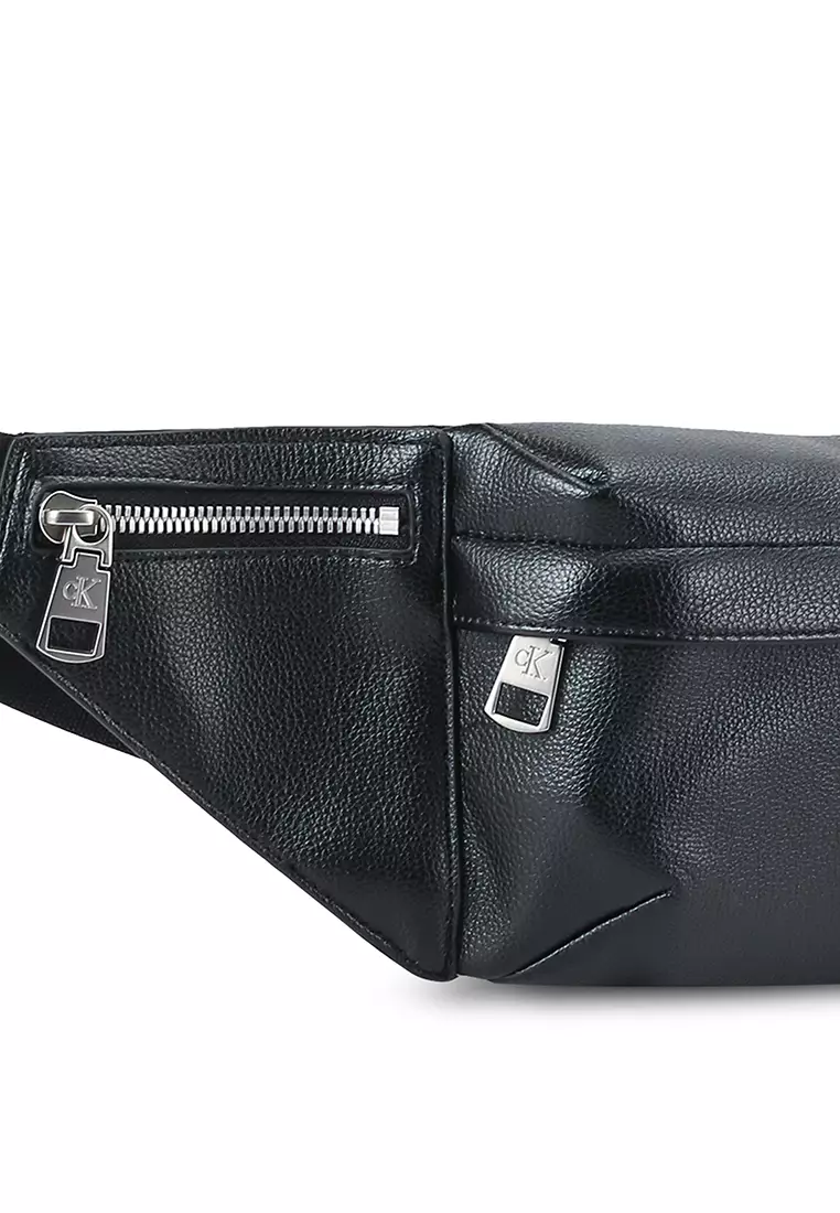 Calvin klein pebble leather fanny shop pack