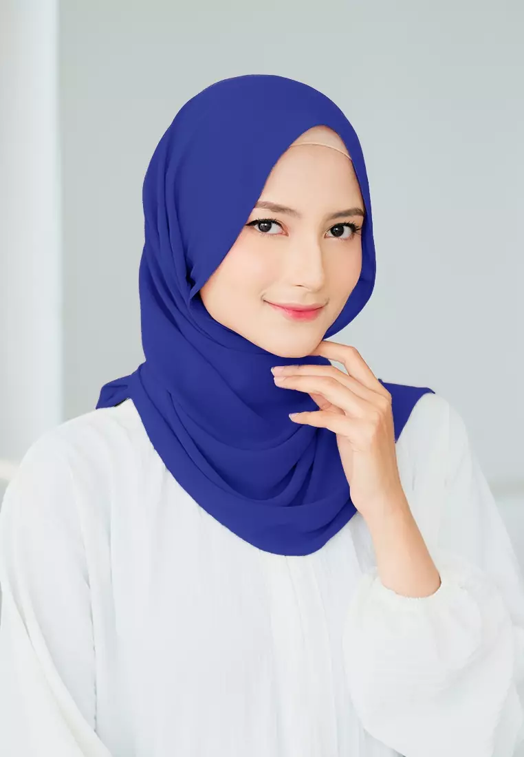 HIJAB INSTAN SAFFA - ROYAL BLUE