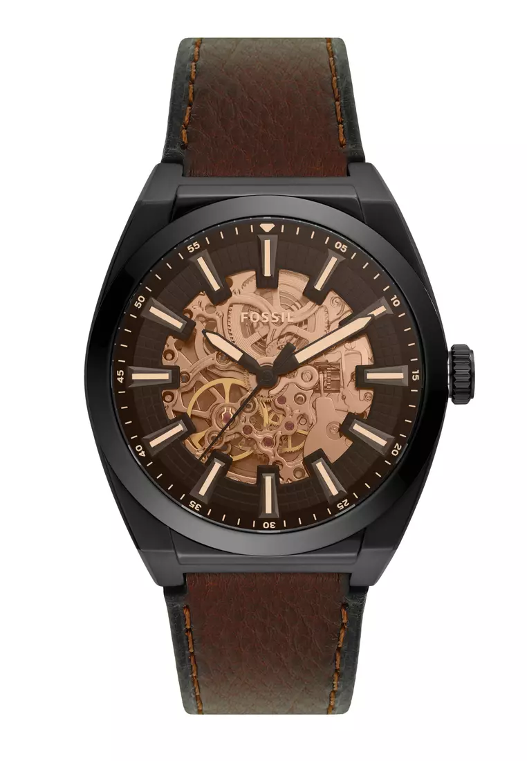 Buy Fossil Fossil Everett Brown Watch ME3207 2023 Online | ZALORA