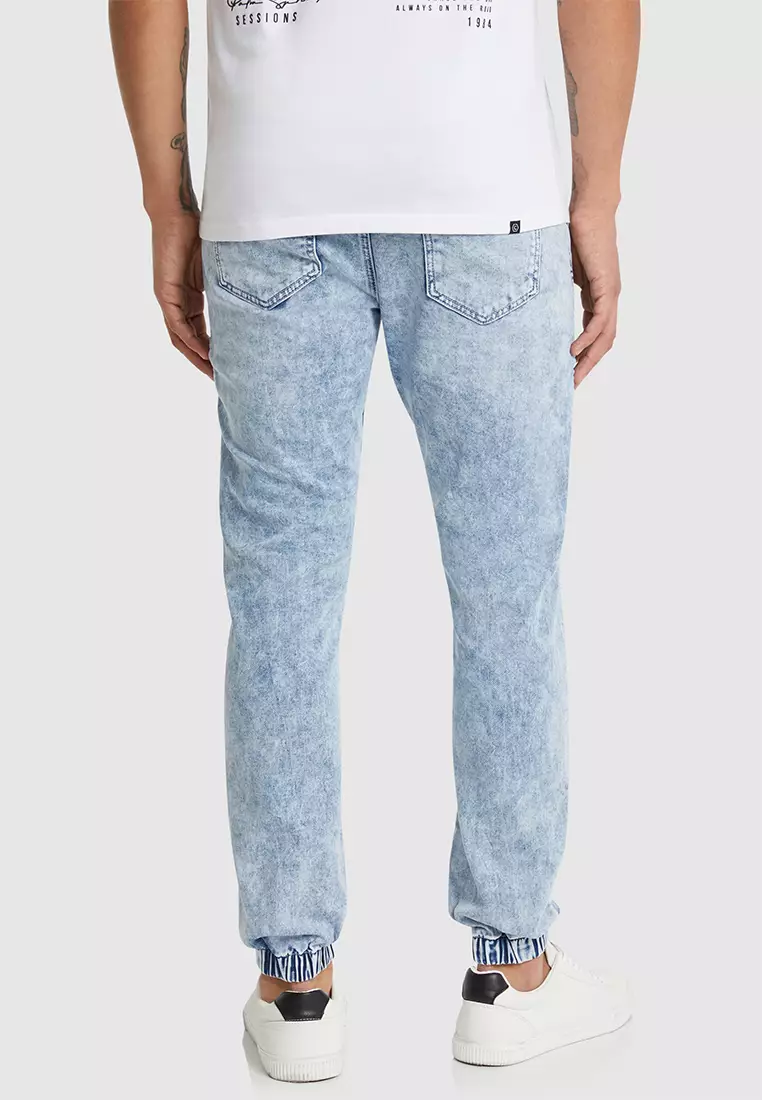 Onyx Denim Jogger