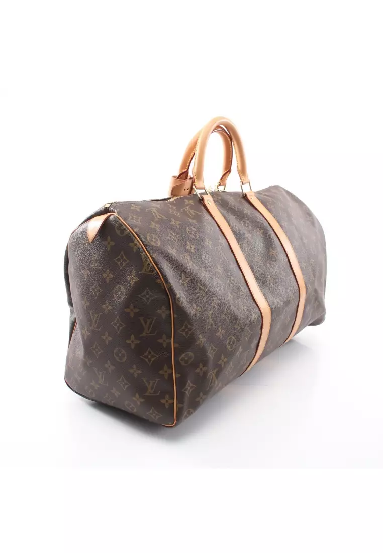 Louis Vuitton Keepol 50 Boston Bag(Brown)