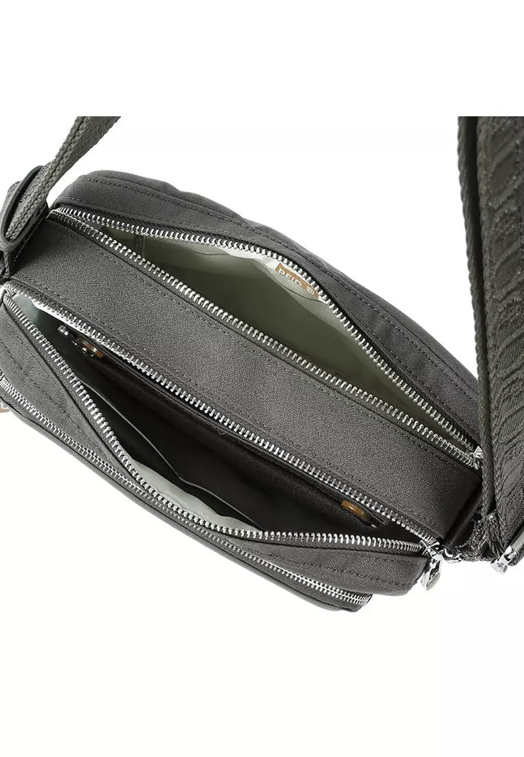 Hedgren Espresso Medium Crossover + RFID Black Ink