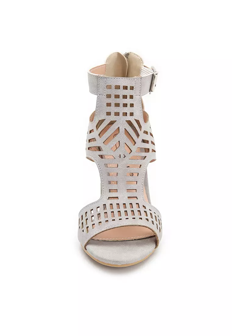 8CM Hollow Strap High Heel Sandals WTY1719-5